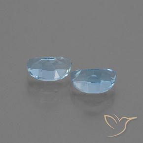Pedras preciosas de Topázio Azul Suíço natural de 2.14 ct, Chique, VS
