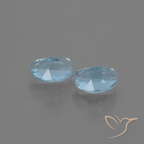 Pedras preciosas de Topázio Céu azul natural de 2.06 ct, Chique, VS