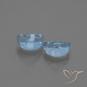 Pedras preciosas de Topázio Azul Suíço natural de 2.07 ct, Chique, VS