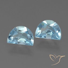 Pedras preciosas de Topázio Céu azul natural de 1.90 ct, Chique, VS