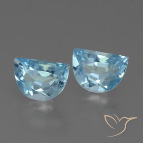 Pedras preciosas de Topázio Azul Suíço natural de 2.11 ct, Chique, VS