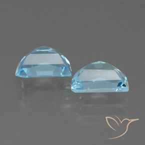 Pedras preciosas de Topázio Azul Suíço natural de 2.11 ct, Chique, VS