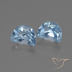Pedras preciosas de Topázio Céu azul natural de 2.13 ct, Chique, VS