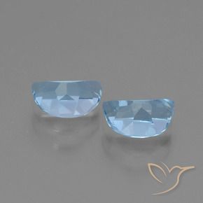 Pedras preciosas de Topázio Céu azul natural de 2.04 ct, Chique, VS