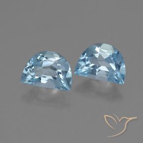 Pedras preciosas de Topázio Azul Suíço natural de 1.95 ct, Chique, VVS-VS