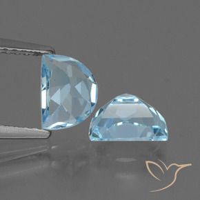 Pedras preciosas de Topázio Céu azul natural de 2.15 ct, Chique, VS