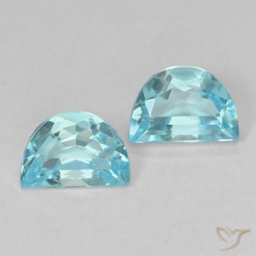 Pedras preciosas de Topázio Céu azul natural de 2.12 ct, Chique, VS