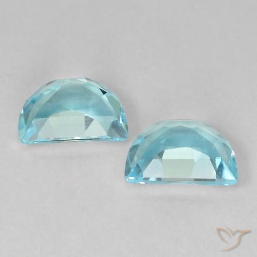 Pedras preciosas de Topázio Céu azul natural de 2.12 ct, Chique, VS