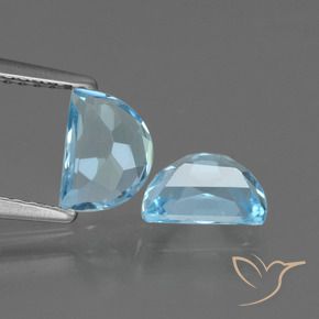 Pedras preciosas de Topázio Céu azul natural de 2.21 ct, Chique, VS