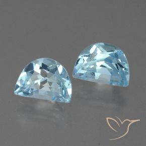 Pedras preciosas de Topázio Céu azul natural de 2.13 ct, Chique, VS