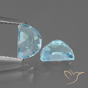 Pedras preciosas de Topázio Céu azul natural de 2.13 ct, Chique, VS