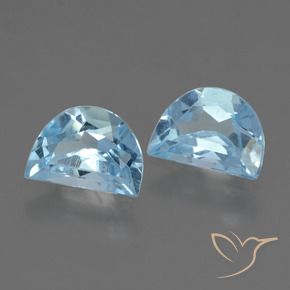 Pedras preciosas de Topázio Céu azul natural de 2.09 ct, Chique, VVS-VS