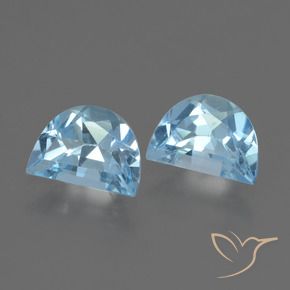 Pedras preciosas de Topázio Azul Suíço natural de 1.95 ct, Chique, VS