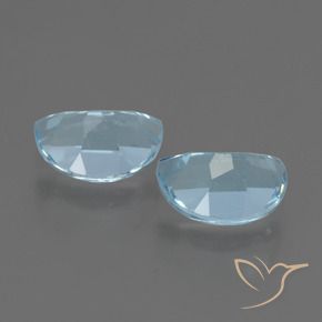 Pedras preciosas de Topázio Céu azul natural de 2.17 ct, Chique, VVS