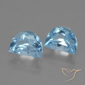 Pedras preciosas de Topázio Azul Suíço natural de 2.20 ct, Chique, VS