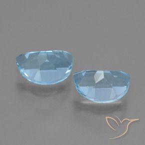 Pedras preciosas de Topázio Azul Suíço natural de 2.20 ct, Chique, VS