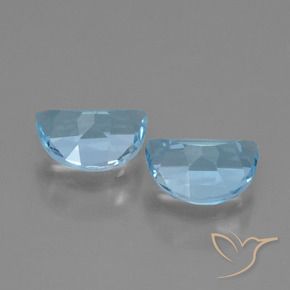 Pedras preciosas de Topázio Azul Suíço natural de 1.85 ct, Chique, VVS-VS