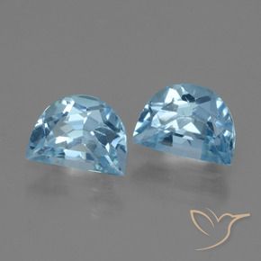 Pedras preciosas de Topázio Azul Suíço natural de 2.10 ct, Chique, VS