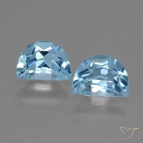 2.10ctw Natural Azul Suíço Topázio, Chique, VVS