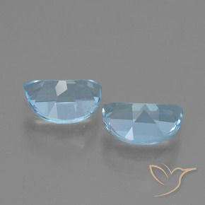 Pedras preciosas de Topázio Céu azul natural de 1.89 ct, Chique, VS