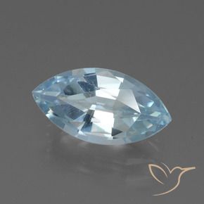 Topázio Céu azul Natural 2.22ct, Marquesa, VVS