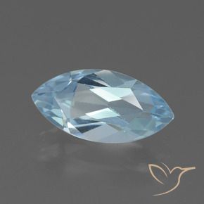Topázio Céu azul Natural 2.22ct, Marquesa, VVS-VS