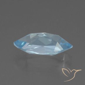 Topázio Céu azul Natural 2.22ct, Marquesa, VVS-VS