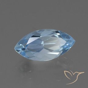 Topázio Céu azul Natural 2.37ct, Marquesa, VVS