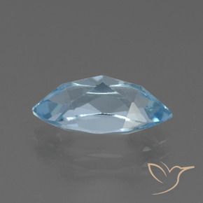 Topázio Céu azul Natural 2.37ct, Marquesa, VVS