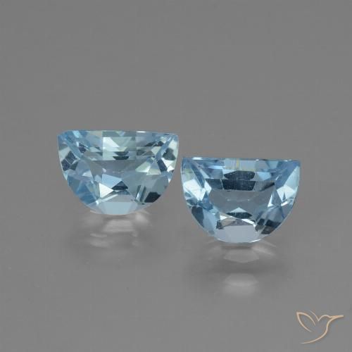 1.84ctw Natural Azul Suíço Topázio, Chique, VVS