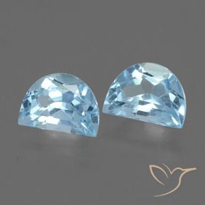 Pedras preciosas de Topázio Céu azul natural de 2.11 ct, Chique, VS