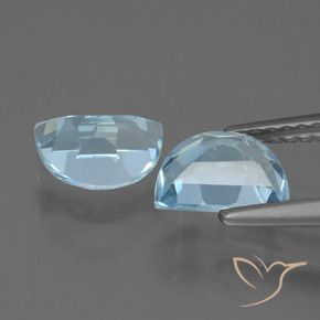 Pedras preciosas de Topázio Céu azul natural de 2.11 ct, Chique, VS