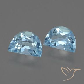 Pedras preciosas de Topázio Céu azul natural de 1.84 ct, Chique, VS