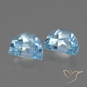 Pedras preciosas de Topázio Azul Suíço natural de 2.07 ct, Chique, VS