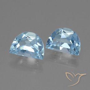 Pedras preciosas de Topázio Céu azul natural de 1.88 ct, Chique, VS