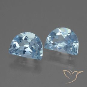 Pedras preciosas de Topázio Céu azul natural de 2.07 ct, Chique, VVS-VS
