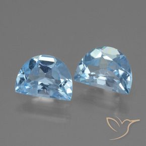 Pedras preciosas de Topázio Azul Suíço natural de 1.91 ct, Chique, VVS-VS