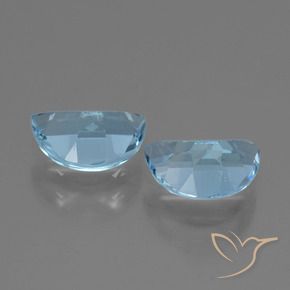 Pedras preciosas de Topázio Azul Suíço natural de 1.84 ct, Chique, VS