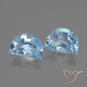 Pedras preciosas de Topázio Azul Suíço natural de 1.92 ct, Chique, VS