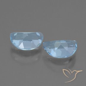 Pedras preciosas de Topázio Azul Suíço natural de 1.86 ct, Chique, VS