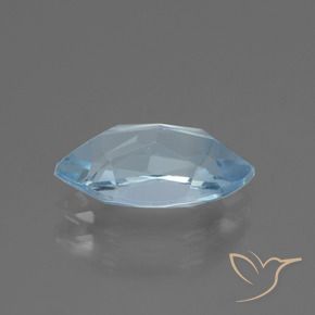 Topázio Céu azul Natural 2.56ct, Marquesa, VVS