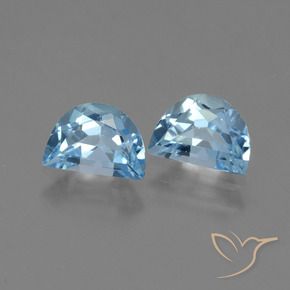 Pedras preciosas de Topázio Azul Suíço natural de 2.01 ct, Chique, VS
