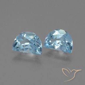 Pedras preciosas de Topázio Céu azul natural de 1.94 ct, Chique, VS