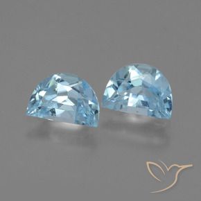 Pedras preciosas de Topázio Céu azul natural de 2.05 ct, Chique, VS