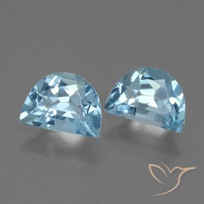 Pedras preciosas de Topázio Azul Suíço natural de 1.94 ct, Chique, VS