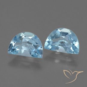Pedras preciosas de Topázio Céu azul natural de 2.03 ct, Chique, VS