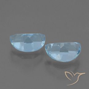 Pedras preciosas de Topázio Céu azul natural de 2.03 ct, Chique, VS