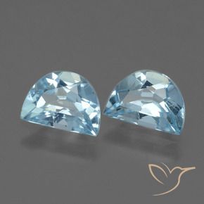 Pedras preciosas de Topázio Céu azul natural de 1.90 ct, Chique, VS