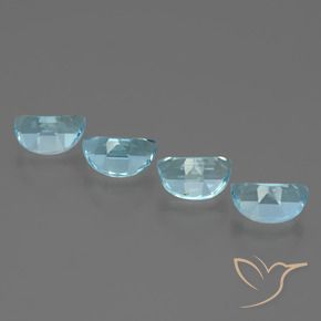 Pedras preciosas de Topázio Céu azul natural de 4.00 ct, Chique, VS