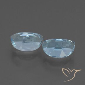 Pedras preciosas de Topázio Céu azul natural de 2.16 ct, Chique, VVS-VS